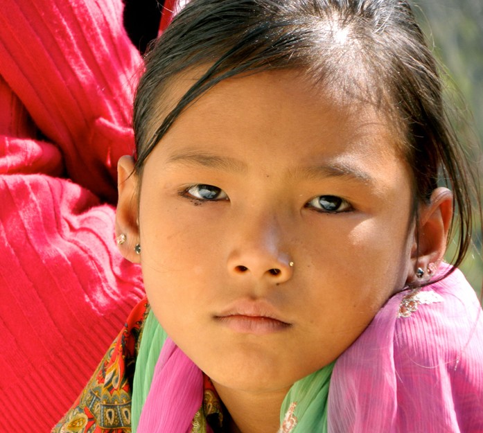 beautiful Nepalese girl